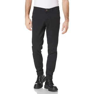 JACK & JONES Herren Jjimarco Jjdave Akm Black Noos Hose, Schwarz, / 32L EU