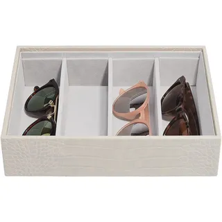 Stackers Putty Krokodil Strukturiert Klassich Schmuckschatulle für Schmuckkästchen Brillen/Accessoires