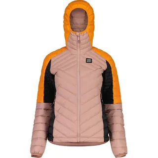 Maloja Winter-Daunenjacke ArgenteraM (winddicht, warm, hohe Isolation) mauvepink/bunt Damen