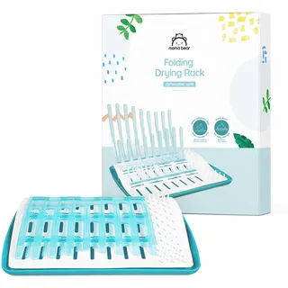 Mama Bear Geschirr-Abtropfkorb faltbar 0 x 0 x 0 cm Farbe Blau