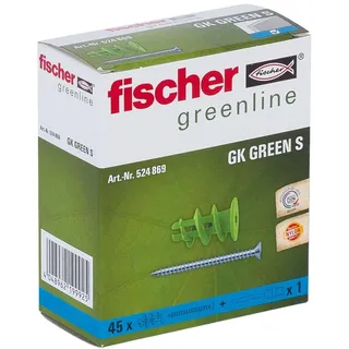 Fischer Gipskartondübel GK GREEN S