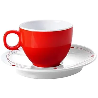 OEM Antislip Espressotasse Melamin Cosmic - Weiß