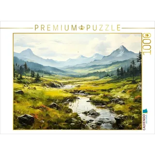 Puzzle · Eine Landschaft zum Träumen | 1000 Teile · Lege-Größe 64 × 48 cm · CALVENDO Puzzle