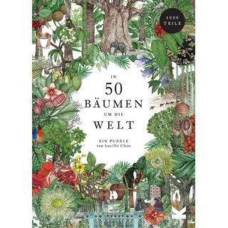 LAURENCE KING Verlag In 50 Bäumen um die Welt, grün
