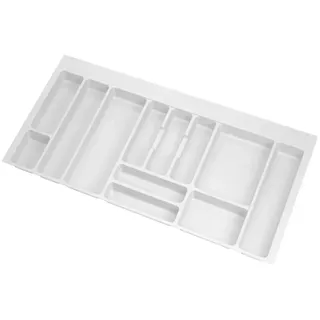 Emuca Optima Vertex/concept 1 M Besteckkasten - White Plastic - One Size