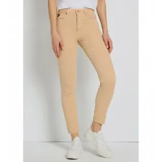Lois Jeans für Damen. 201082338 Boxer-Hose Medium - Highwaist Skinny Ankle beige (28), Lässig, Baumwolle, Denim