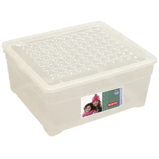 Curver 03002-001-00 Simply-Box L 18,5 L, transparent, tal-lt