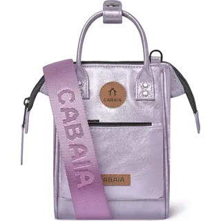 CABAIA Umhängetasche Handtasche Adventurer Iridescent Nano Bag Capri flieder - Violett, Lila