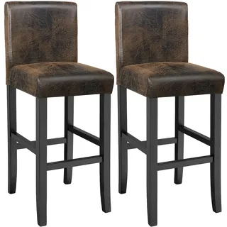 Tectake tectake® Barhocker Sitzhöhe 76 cm