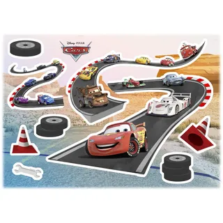 KOMAR Wandtattoo Cars Track Größe: 50 x 70 cm