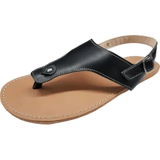 belenka Zehenstegsandalen Damen 31363131383634 Schwarz 38 EU - Schwarz