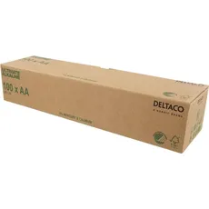 Deltaco Ultimate batteri (100 Stk.), Batterien + Akkus