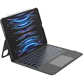 Belkin Everyday Tastatur mit Hülle für iPad Air M2 11", iPad 10,9", Pro 11" Schwarz