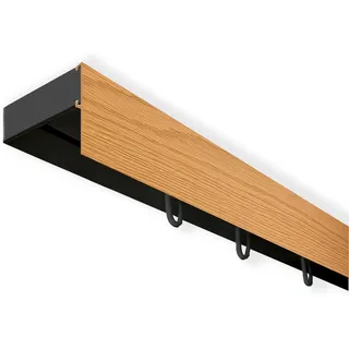 SN DECO GROUP »Vorhangschiene SH mit Blende« 1, schwarz