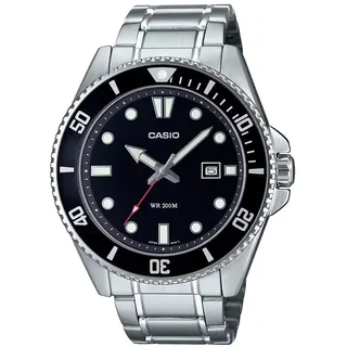 Casio Mdv107d1a1vef Uhr Silver Grey / Silver Grey / Black One Size