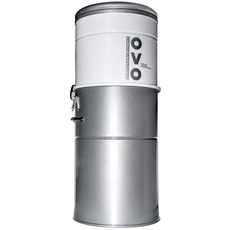 OVO-700ST-35H, zentralisierter Staubsauger, Stahl, Grau, 1700 W, 65 Dezibel