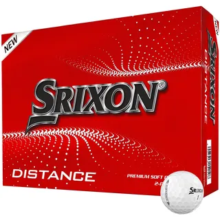 Srixon Distance Soft Premium - 12er Pack, weiß