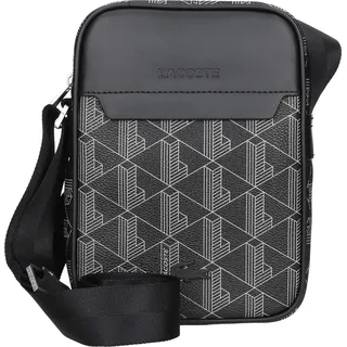 Lacoste The Blend - vertical Umhängetasche 21.5 cm (monogram noir gris) - Dunkelgrau