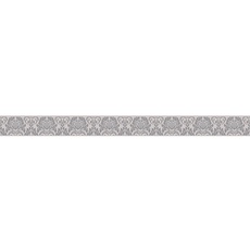Bild von selbstklebende Bordüre Ornament Grau