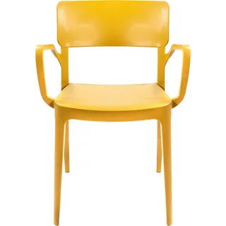 Essentials Wing Stapelstuhl 54 x 50 x 82 cm gelb 1 St.