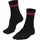 Herren Laufsocken RU4 Endurance M So Baumwolle Funktionsmaterial antiblasen 1 Paar Schwarz Black 3002 44-45