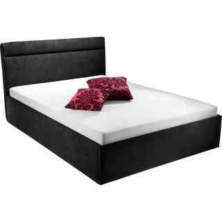 Westfalia Schlafkomfort Polsterbett 207 x 210 cm Schwarz