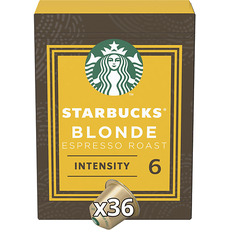 Starbucks Kaffeekapsel Blonde Espresso Roast (36 Stk., Kompatibles System: Nespresso); Kaffeekapseln 36 Stück (für Nespresso®)