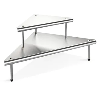 Wenko Modell Massivo Duo Eckregal 2 Ablagen 0 x 0 x 0 cm Silber