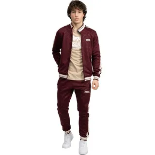 Lonsdale Ashwell Trainingsanzug Oxblood/Ecru L
