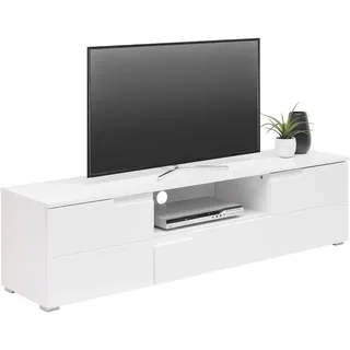 HBZ Lowboard 165x42x40 cm Weiß MDF/Spanplatte