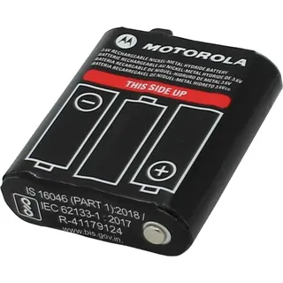Motorola 59PMNN4477 Zwei-Wege-Radio-Zubehör Akku (AKUMOTO) - Schwarz