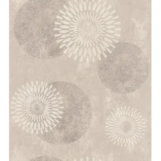 Rasch Textil Vliestapete Tapetenwechsel II 10,05 m x 0,53 m 651713 Beige
