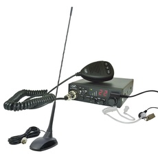 Bild CB funkgerät Escort HP 8001L ASQ + CB-Antenne Extra 48, Zigarettenanzünderstecker und Kopfhörer HS81L im Lieferumfang enthalten