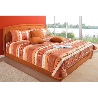 Westfalia Schlafkomfort Tagesdecke, orange