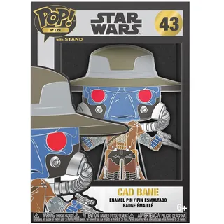 Funko Pop! Large Enamel Pin Star Wars: Clone Wars - CAD Bane Emaille-Nadeln - Niedliche Brosche Zum Sammeln - Für Rucksäcke & Taschen - Geschenkidee - Offizielle Handelswaren