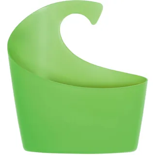 Spirella Duschkorb Sydney mit Haken zum einhängen, kombinierbares Duschregal 30,5 x 27,5 x 10 cm Grün