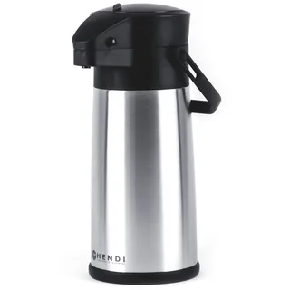 HENDI Pumpkanne 448908 silber 2,2 l