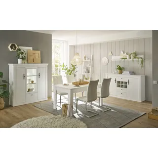 Home Affaire Wohnwand »RAVENNA« 4 Stk. tlg., weiß
