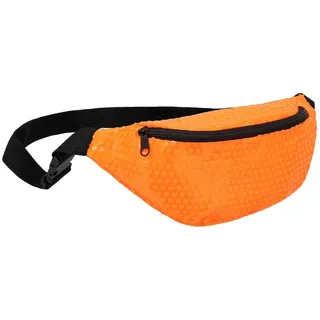 Boland - Retro Gürteltasche in Neonfarben, Tasche für 90er Mottoparty, Bauchtasche ideal für Festival, Kostüme und den Alltag (Packung mit 2)
