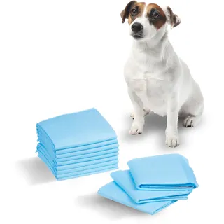 Green Blue GB495 Trainingsunterlagen Set Trainingspads für Hunde und Welpen 60x40cm Hygieneunterlage Welpenunterlage Einwegpad 6-lagig (50 Stück)