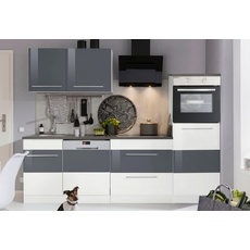 Bild MÖBEL Küchenzeile »Trient«, ohne E-Geräte, Breite 250 cm, weiß