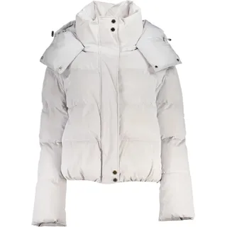 Patrizia Pepe Damen Winterjacke Weiß : Größe - 42 Größe: 42 - Weiß