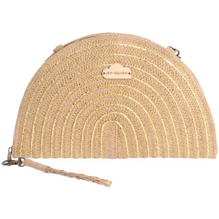 DON ALGODON - Strohtaschen damen - korbtaschen damen – korbtasche – basttasche - handtasche geflochten - sommertaschen damen - tasche aus bast – Aveiro