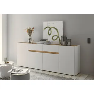 INOSIGN Sideboard »City/Giron«, Breite ca, 224 cm, weiß