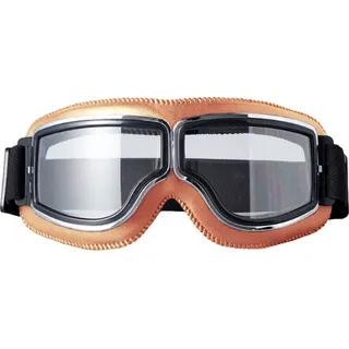 Kochmann Florida, Motorrad-Brille - Braun/Schwarz Klar - Einheitsgröße