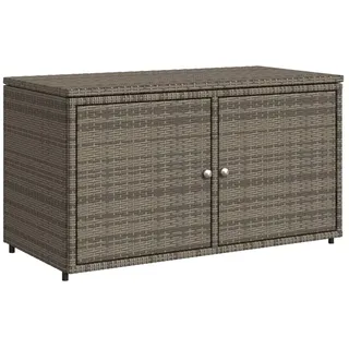 vidaXL Gartenschrank 110 x 55 x 60,5 cm Grau