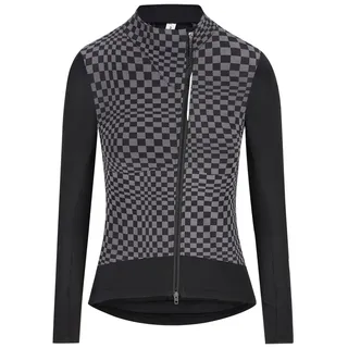 Q36.5 Hybrid Jacke - Check Poppy Orange - M