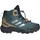 Terrex Mid GTX Kinder Preloved Teal/Silver Metallic/Semi Lucid Blue 38