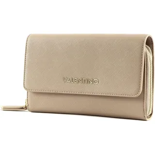 Valentino Zero Re Wallet with Shoulder Strap Beige