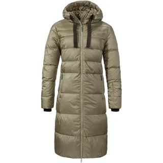 Schöffel Damen Kenosha Down Mantel (Größe M, beige)